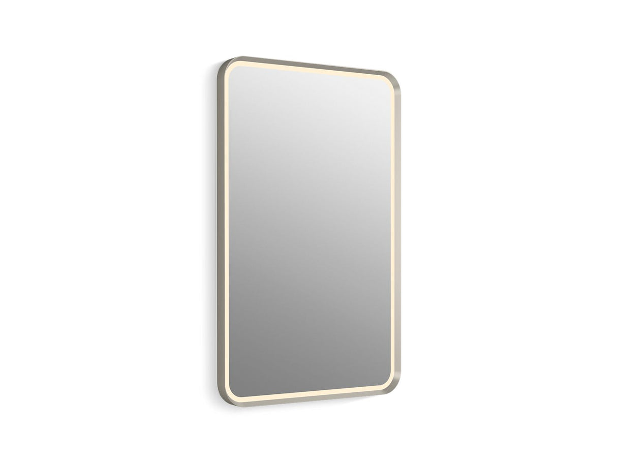 Essential Ultrabright 22" x 34" rectangular lighted framed mirror