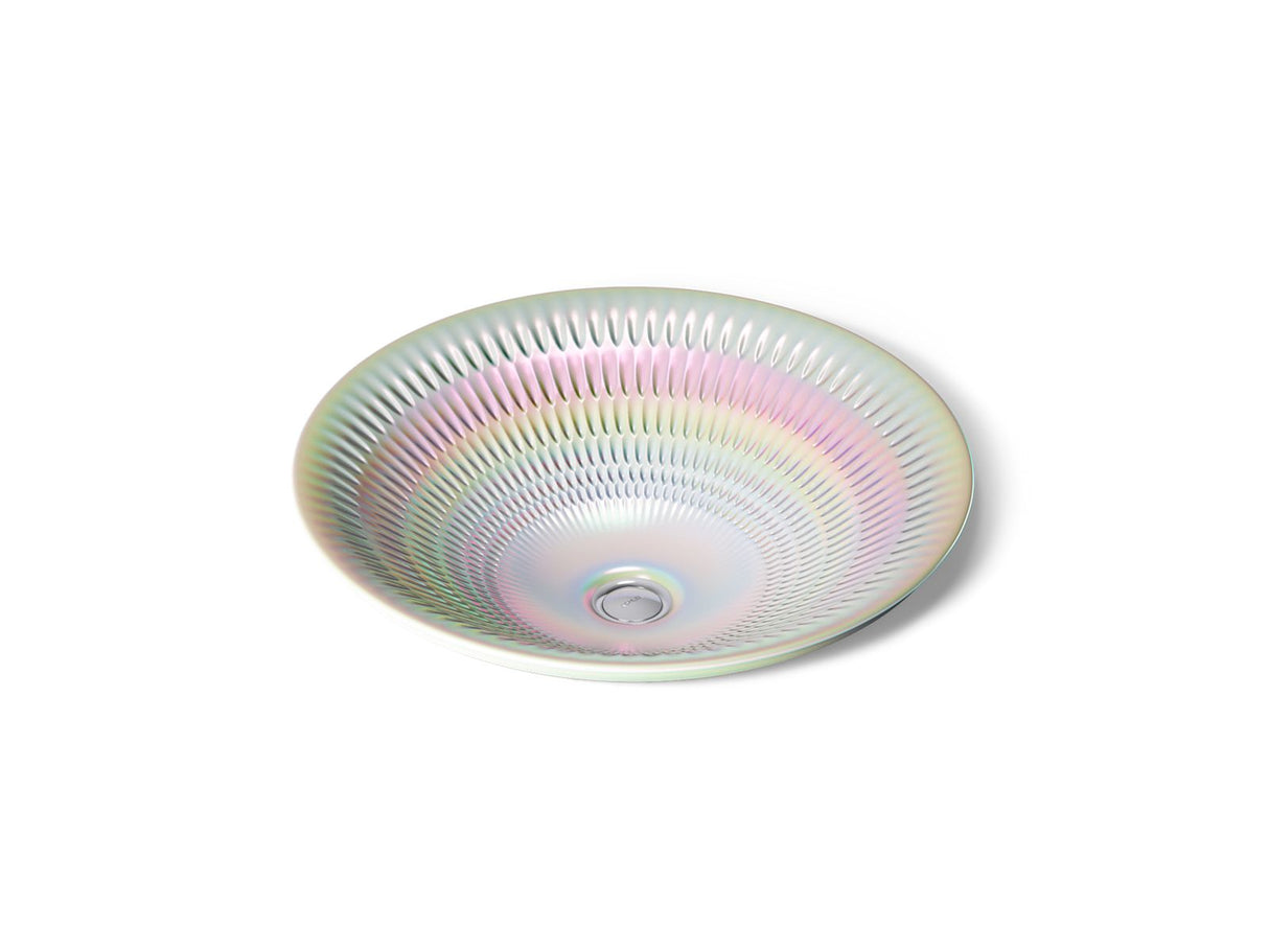 Derring® Carillon® 17-3/4" round drop-in bathroom sink, no overflow