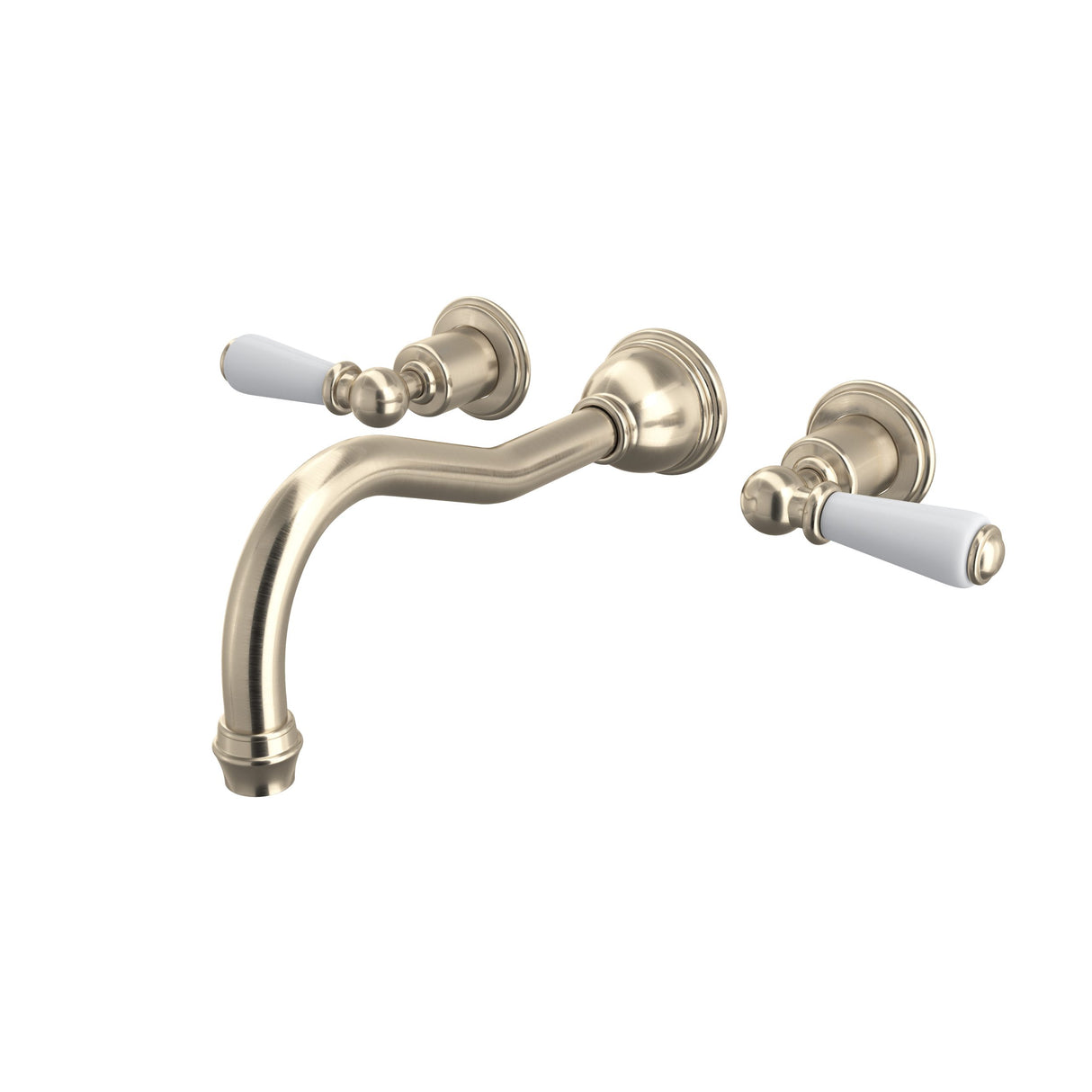 Edwardian Wall-mount Tub Filler
