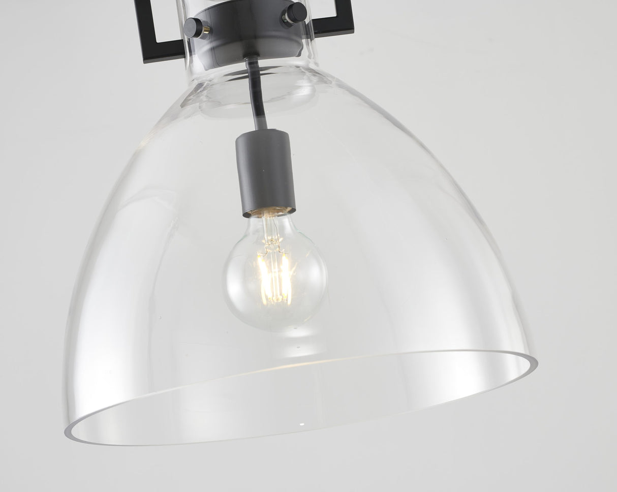 Semi Flush Mount LC02FM14BLK