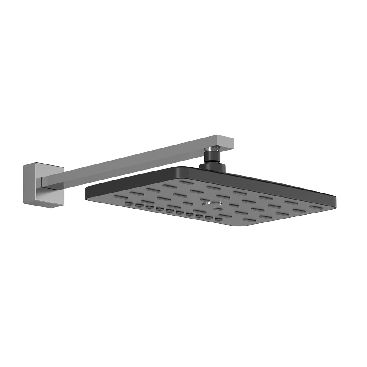 GRAFIK PREMIA 200mm x 320mm (7 7/8 inches x 12 1/2 inches) Rectangular Rainhead and 406mm (16 inches) 90 Degrees Wallarm