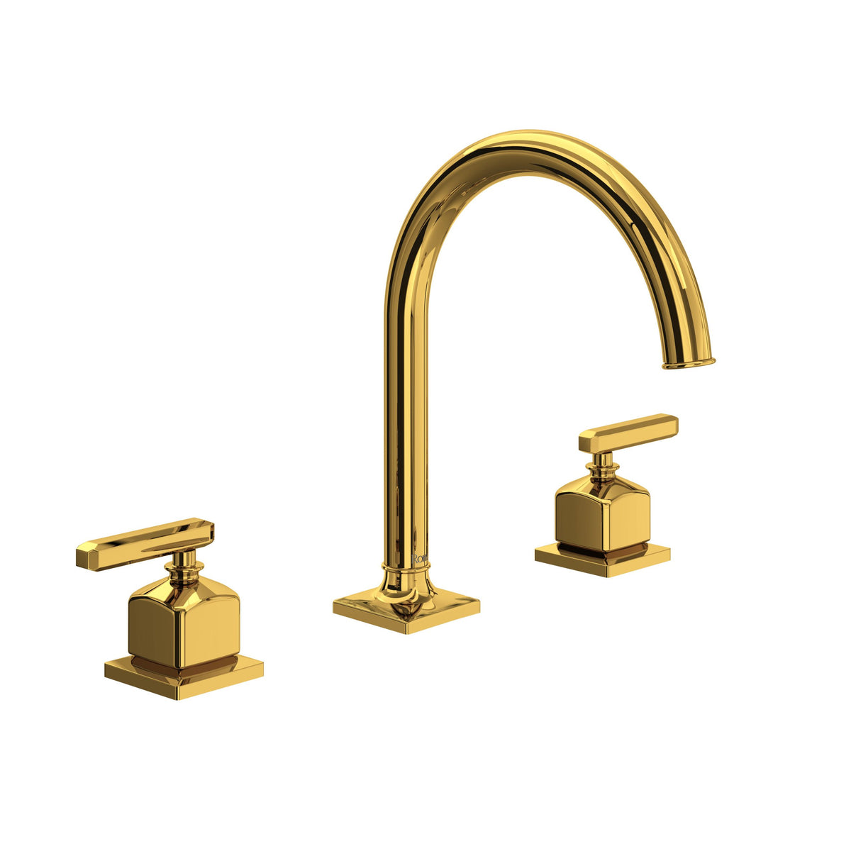 ROHL Apothecary Widespread Bathroom Faucet C-Spout AP08D3LM - image 6
