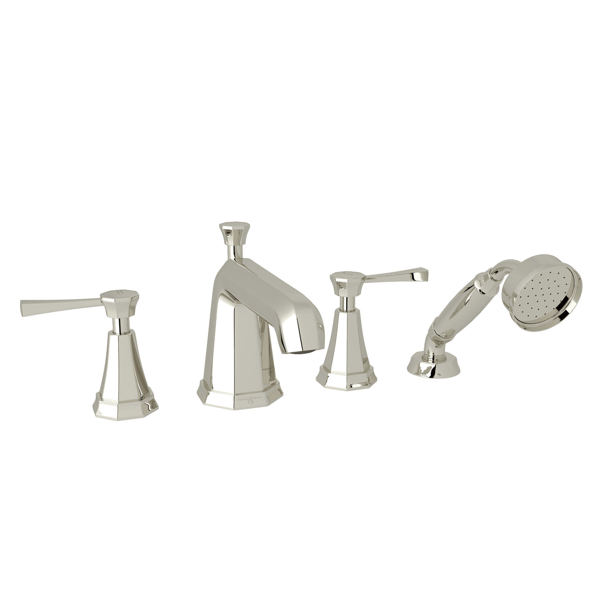 Deco 4-Hole Deck-mount Tub Filler