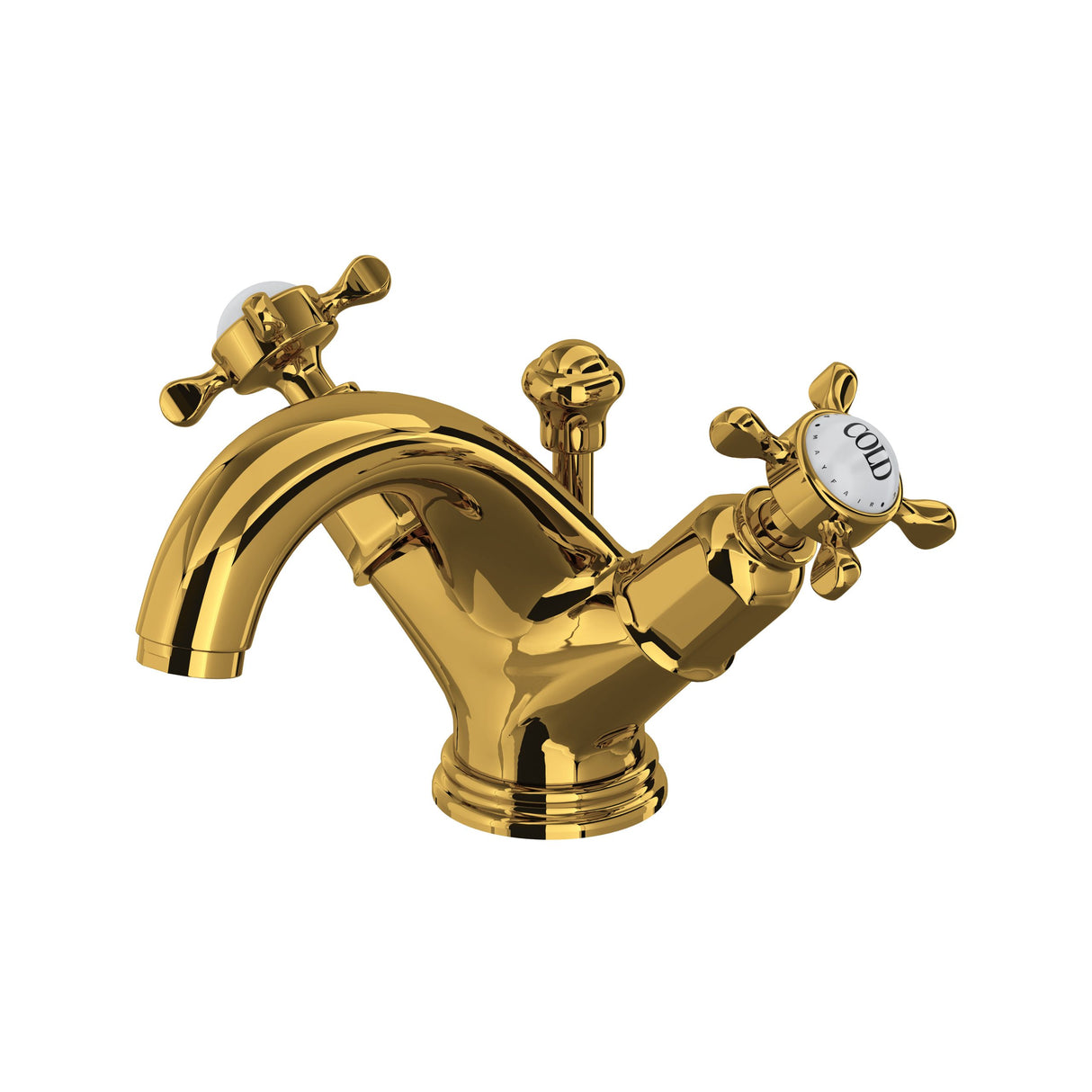 Edwardian Two Handle Lavatory Faucet