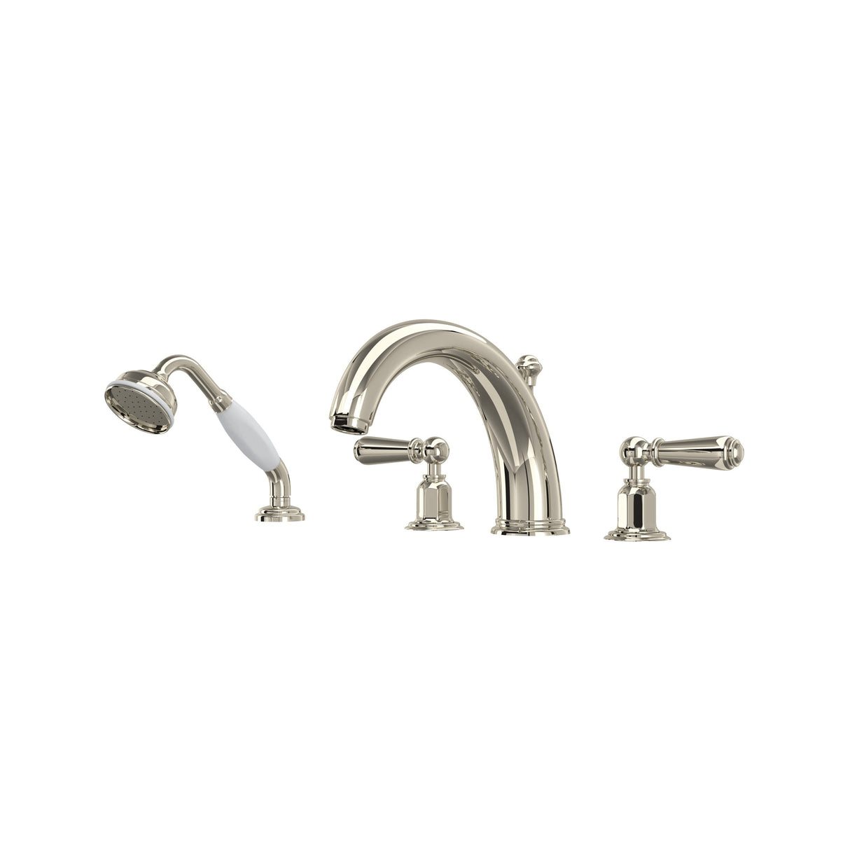 Edwardian 4-Hole Deck-mount Tub Filler