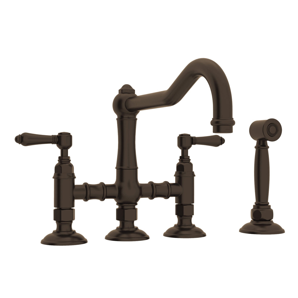ROHL Acqui Bridge Kitchen Faucet Side Spray A1458LMWS-2 - image 5