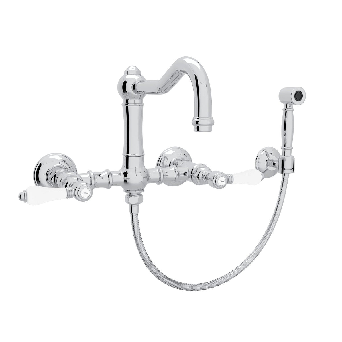 ROHL Acqui Wall Mount Bridge Kitchen Faucet A1456LPWS-2 - image 1