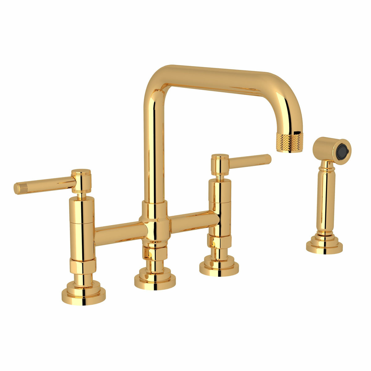 ROHL Campo Bridge Kitchen Faucet with Side Spray A3358ILWS-2 - image 2