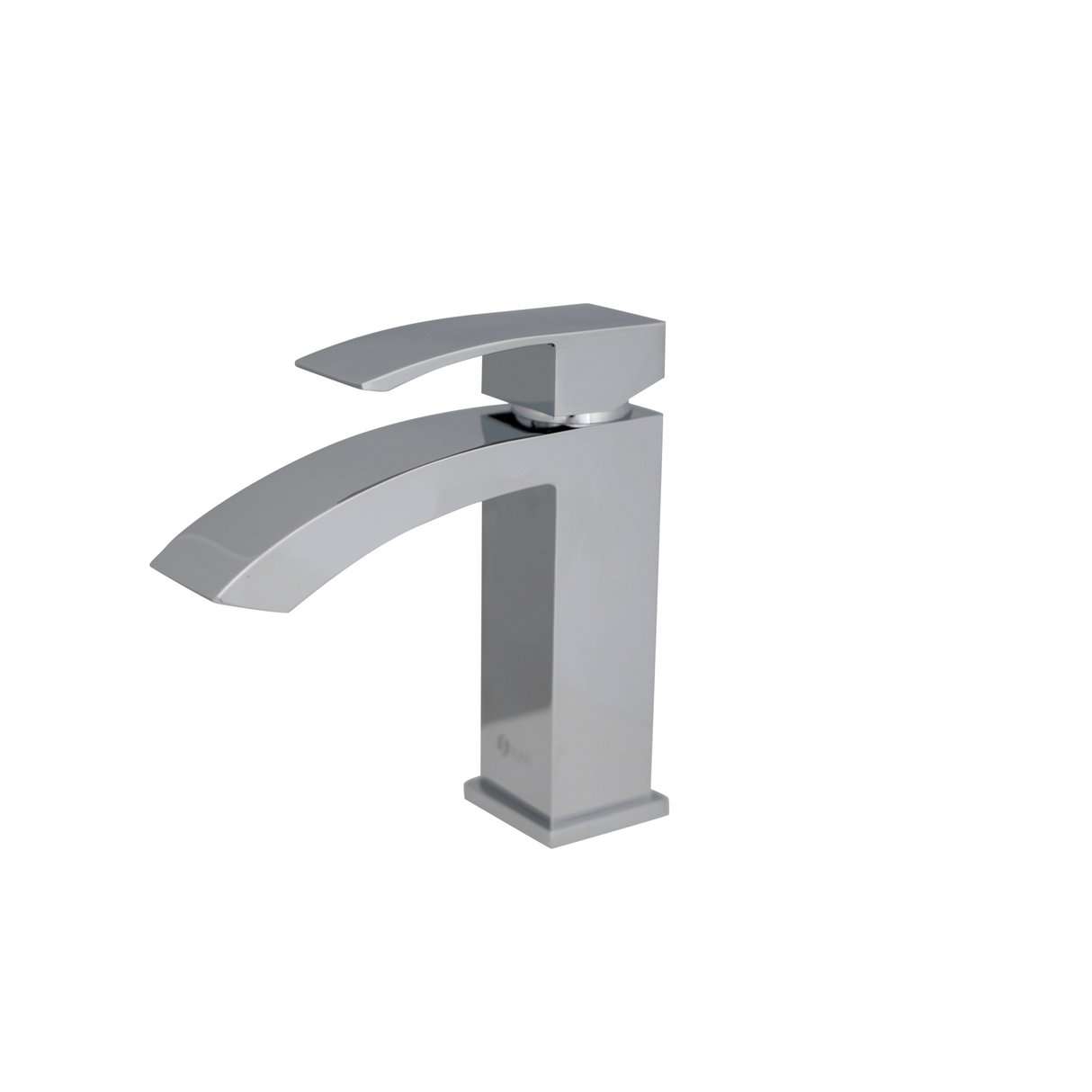 Stylish Single Handle Single Hole Brass Bathroom Faucet - image 2