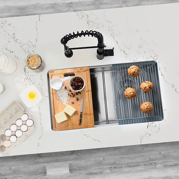 Workstation Sink Bamboo Cutting Board A-906