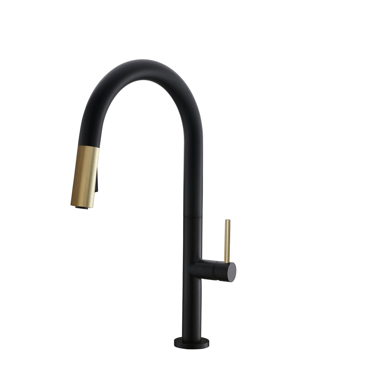 Stylish Lead-Free Pull-Down Kitchen Faucet Single Handle - image 14