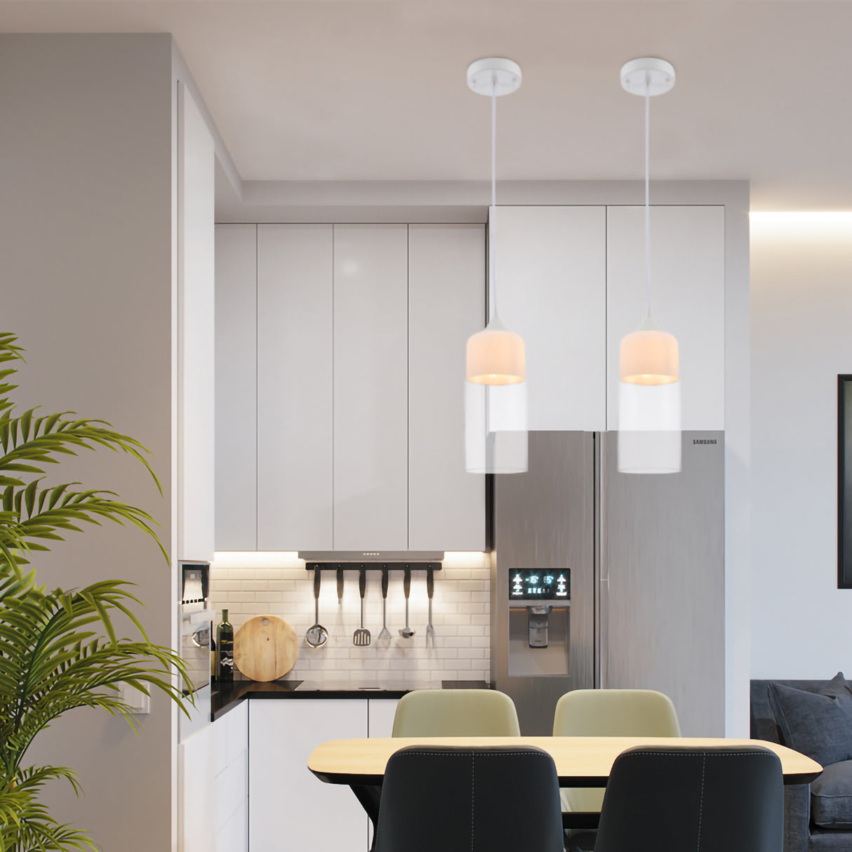 Single Pendant Lighting DU67WH