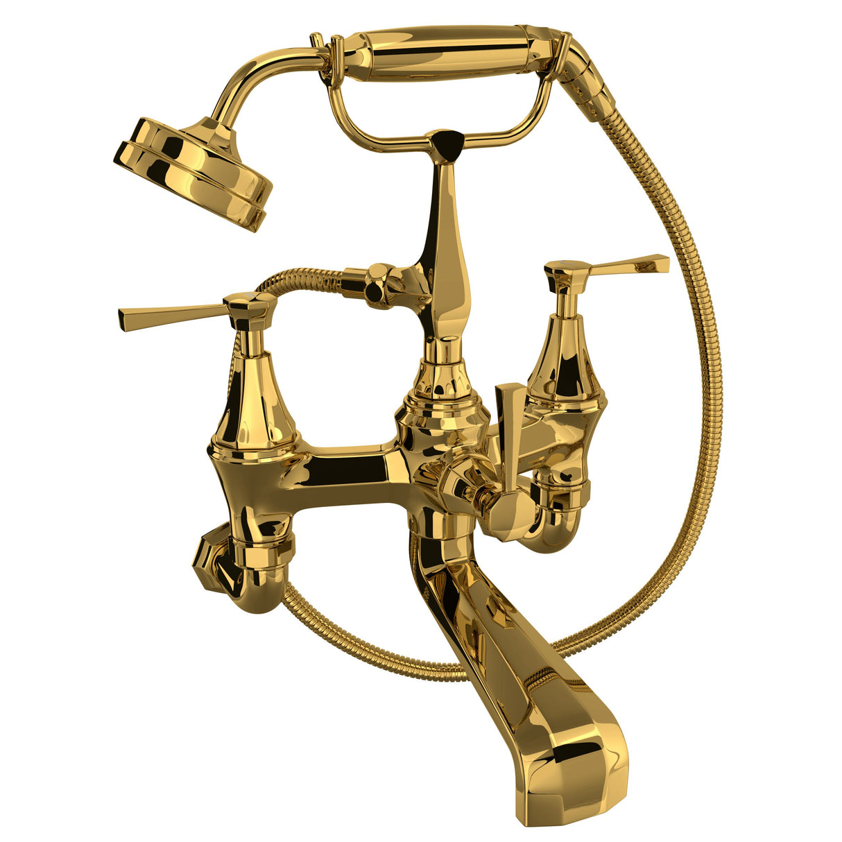 Deco Exposed Wall-mount Tub Filler