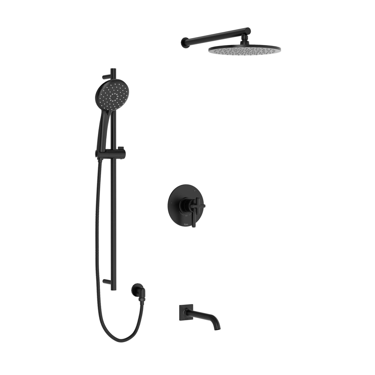 ROHL Apothecary Wall Mount Tub Spout Kit TKIT1345AP - image 3