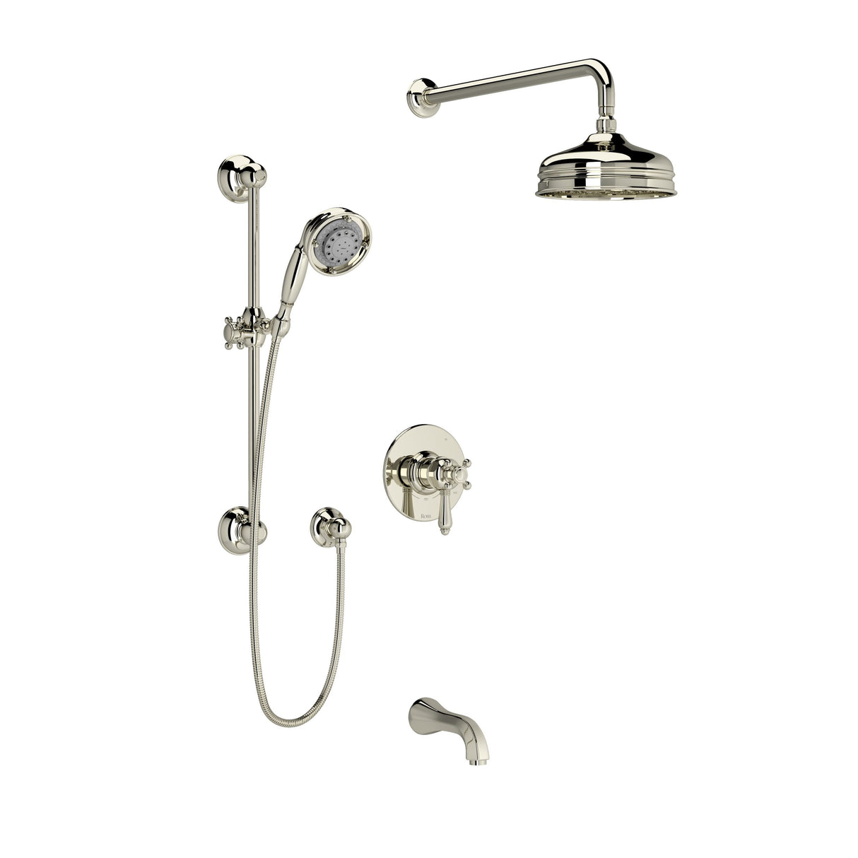 ROHL Acqui Wall Mount Tub Spout Kit TKIT1345AQLM - image 3