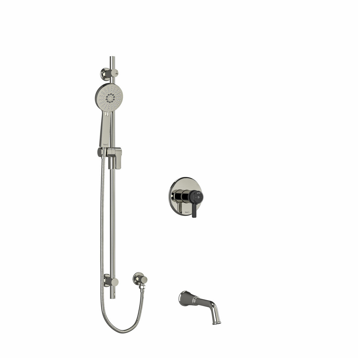Riobel 2-Way Coaxial Shower System with Hand Shower - image 9