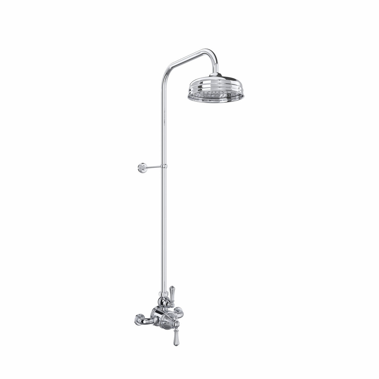 Georgian Era 3/4 inch Exposed Wall-mount Thermostatic Shower System