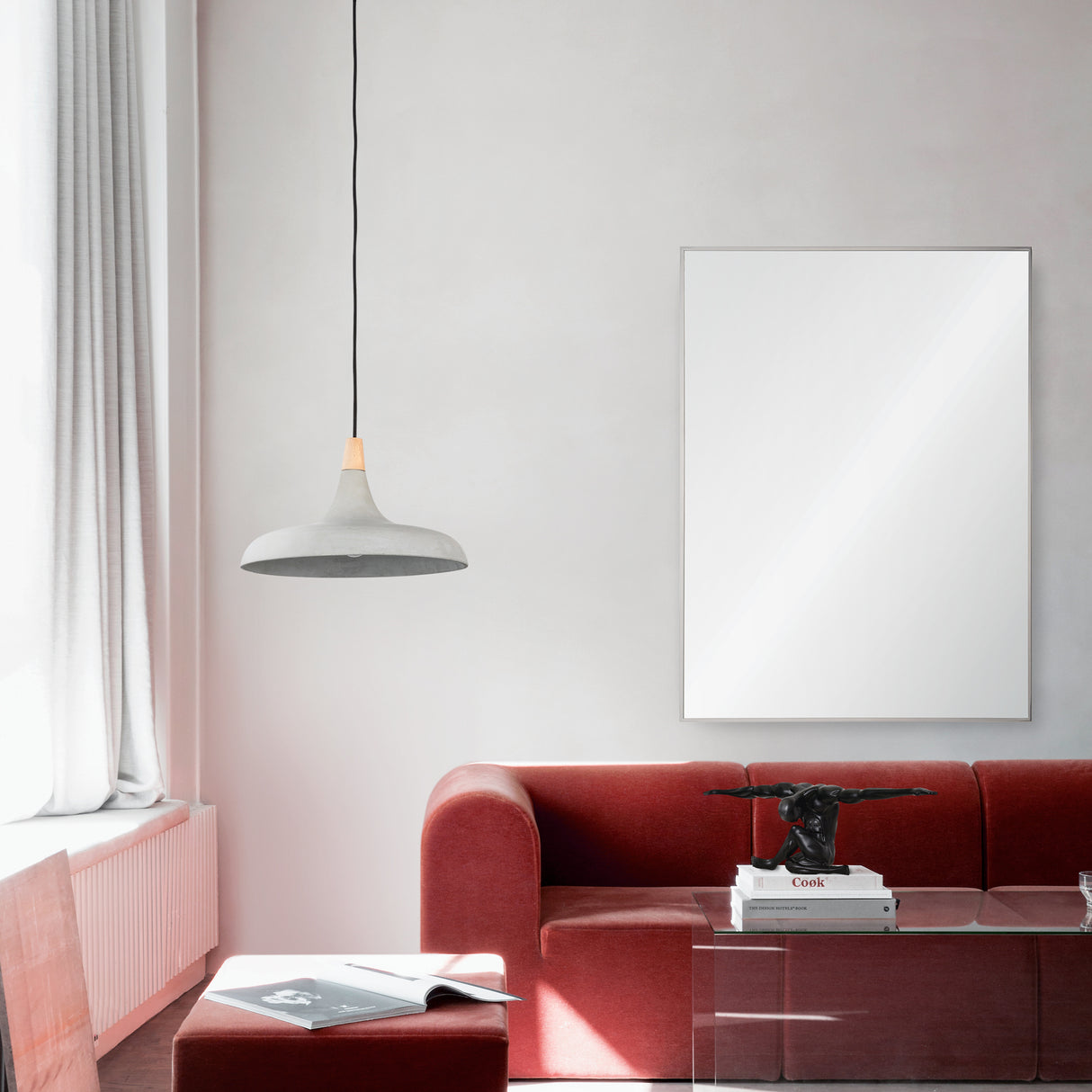 CARMELLE 30" W x 40" H x 0.5" D