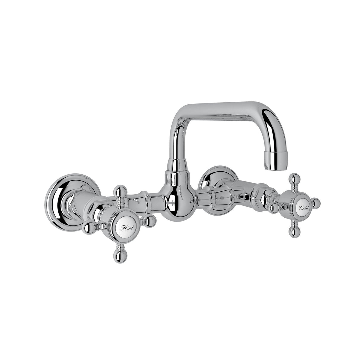 Acqui? Wall Mount Bridge Lavatory Faucet With U-spout A1423xm-2