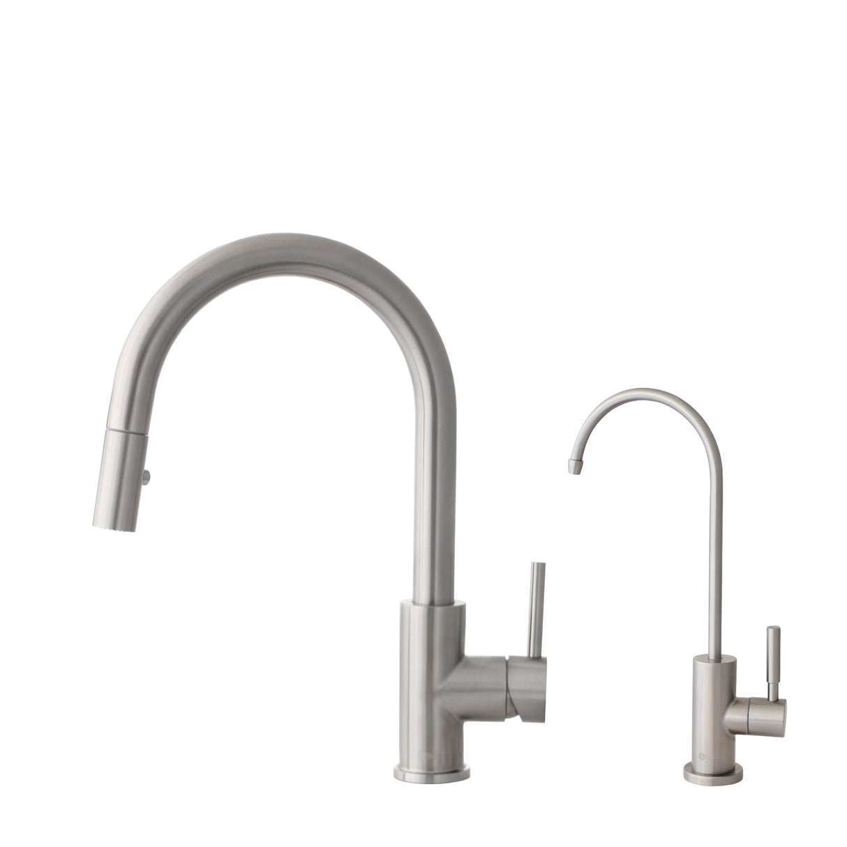 Modena Single Handle Pull Down Kitchen Faucet with Water Tap