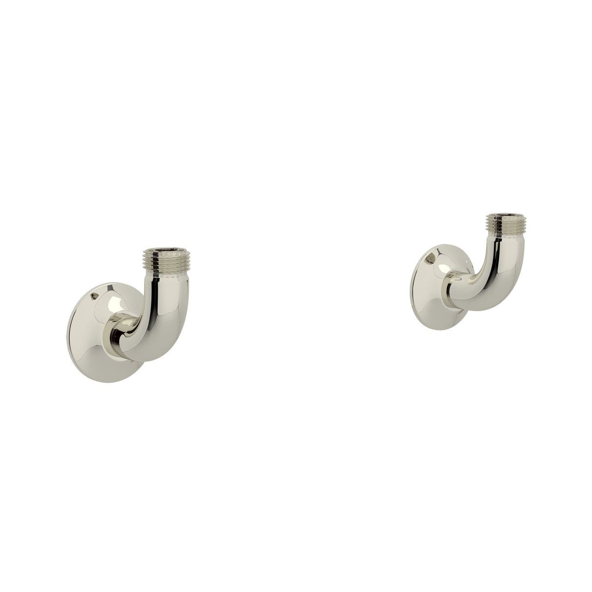 Georgian Era Bridge Kitchen Faucet Wall Unions