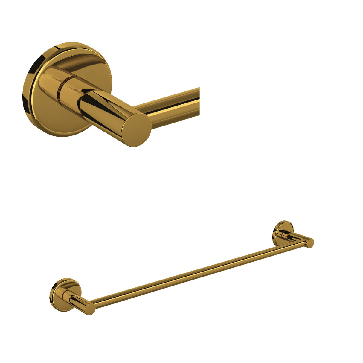 ROHL Lombardia 24-Inch Bathroom Towel Bar - image 6