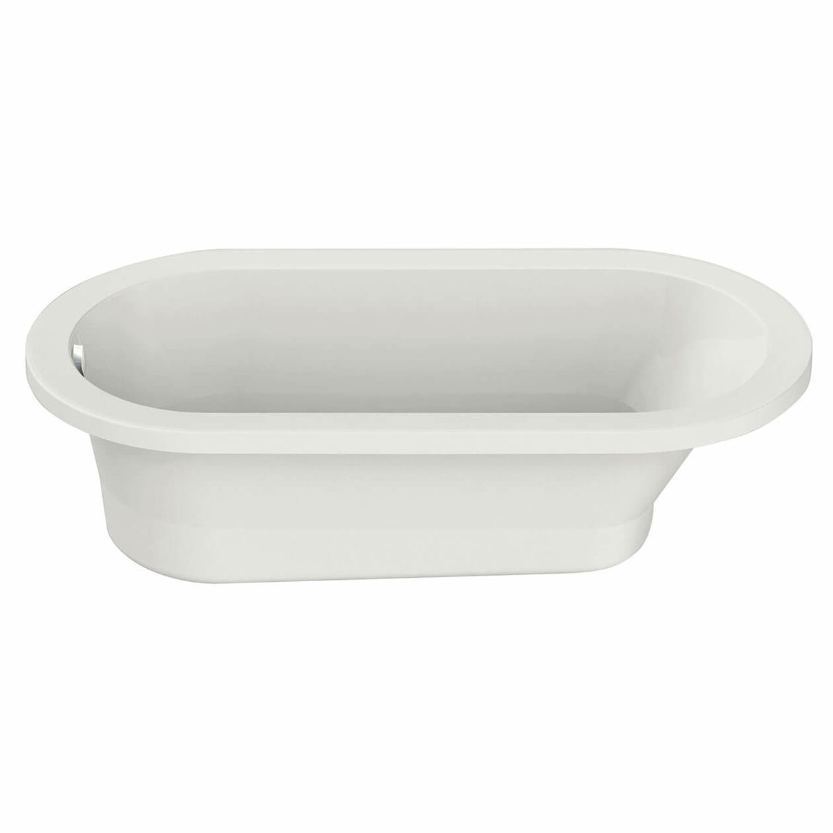 Aigo 72 x 36 Acrylic Undermount End Drain Bathtub in White