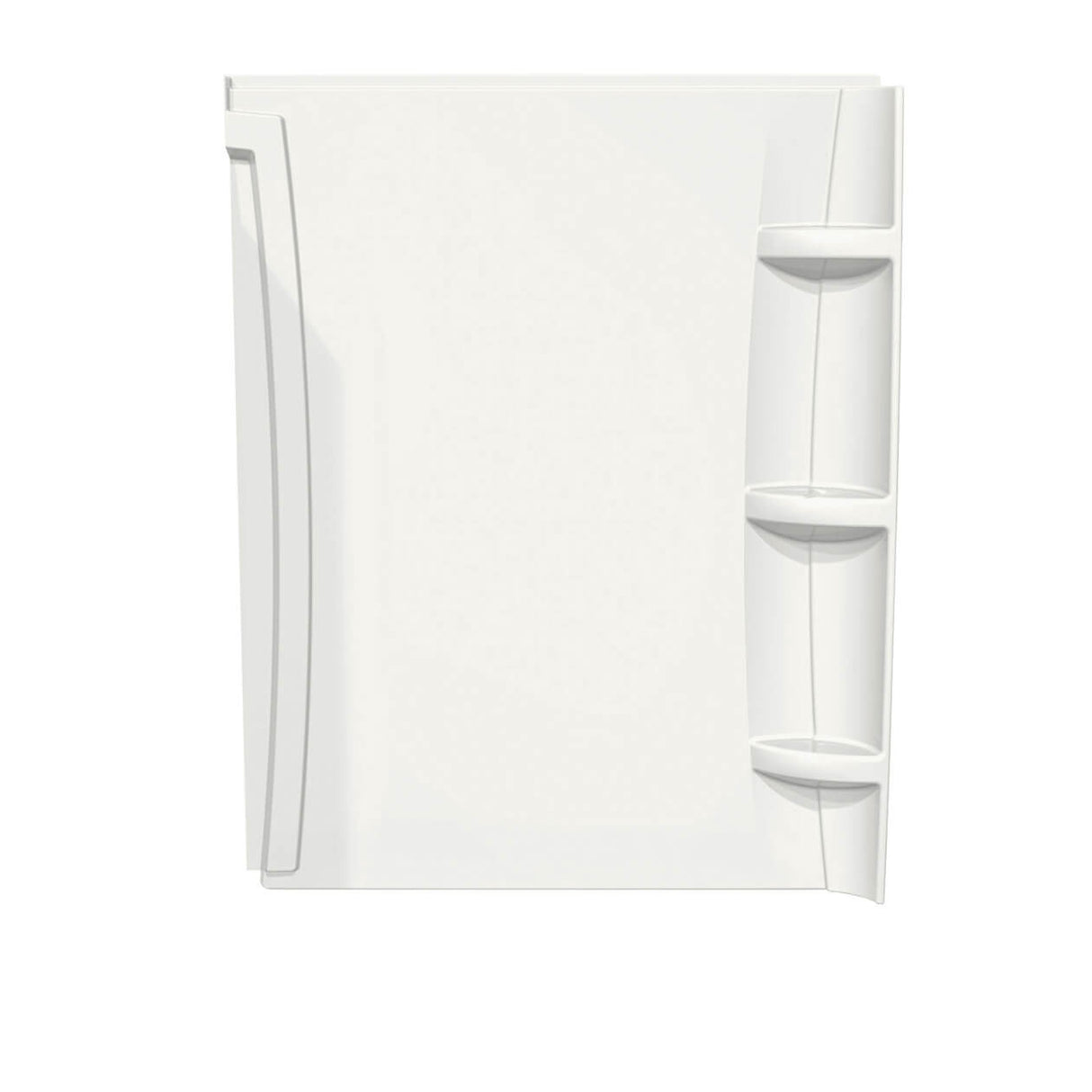 48 x 72 in. Acrylic Direct-to-Stud Back Wall in White