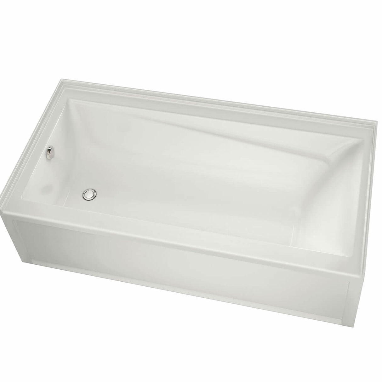 Exhibit 6636 IFS DTF Acrylic Alcove Left-Hand Drain Bathtub in White
