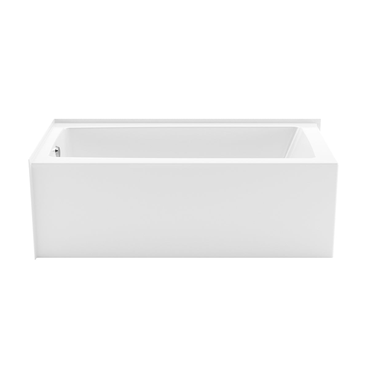 Nomad Corner 6030 AcrylX Corner Left-Hand Drain Bathtub in White