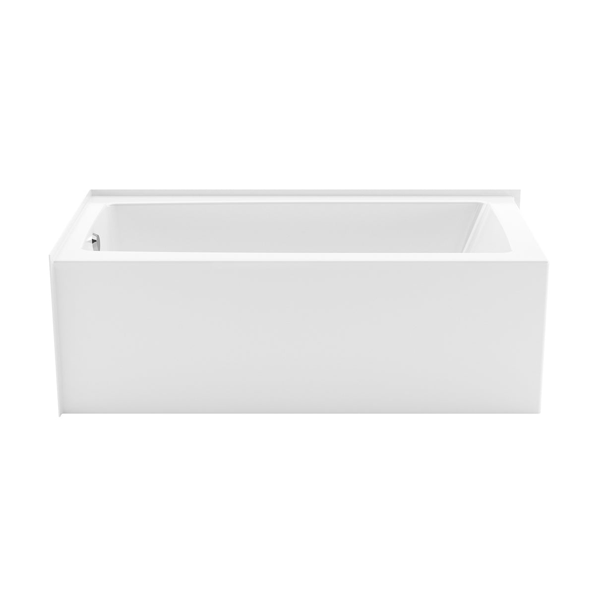 Nomad Corner 6030 AFR AcrylX Corner Left-Hand Drain Bathtub in White