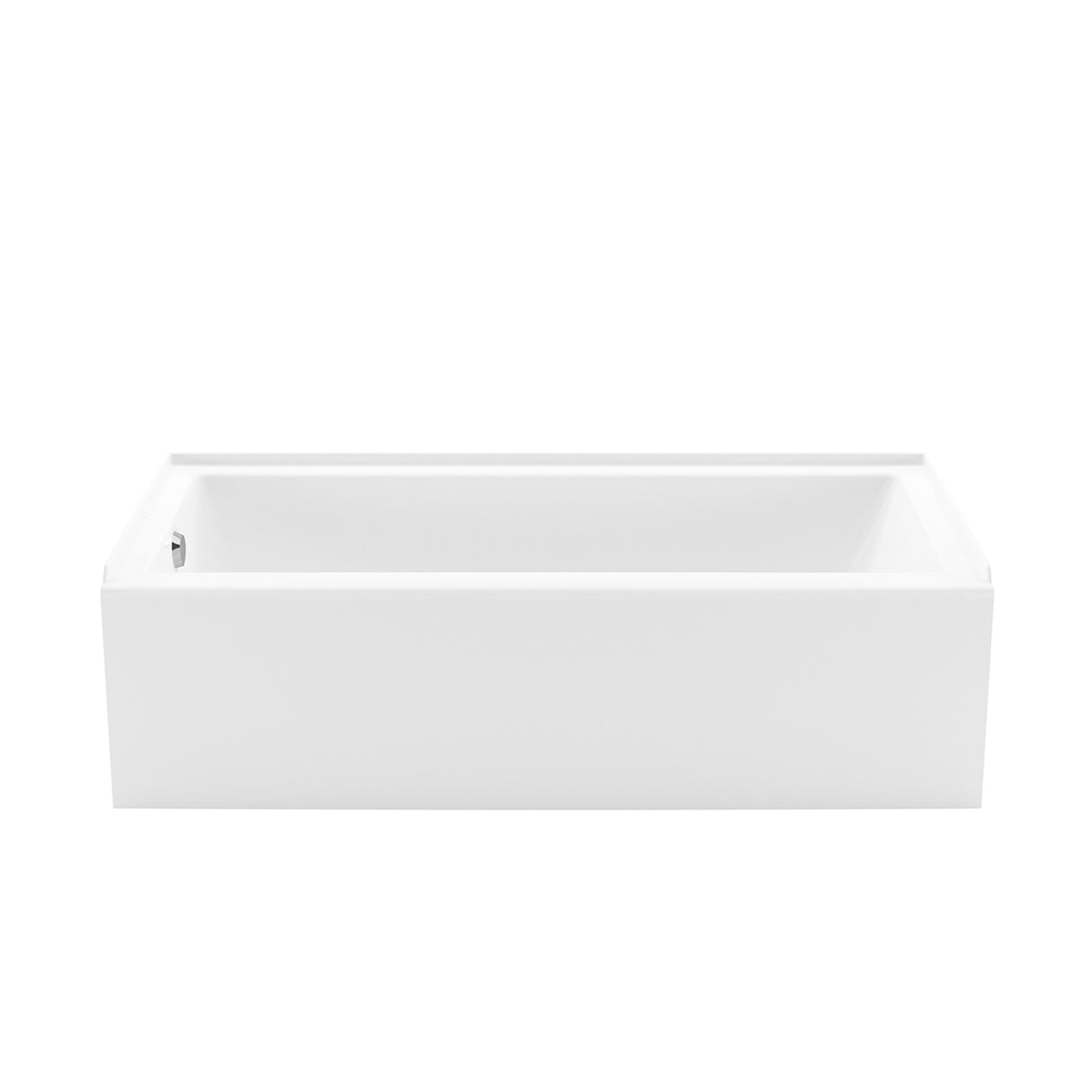 Bosca Access 6030 AFR Acrylic Alcove Left-Hand Drain Bathtub in White