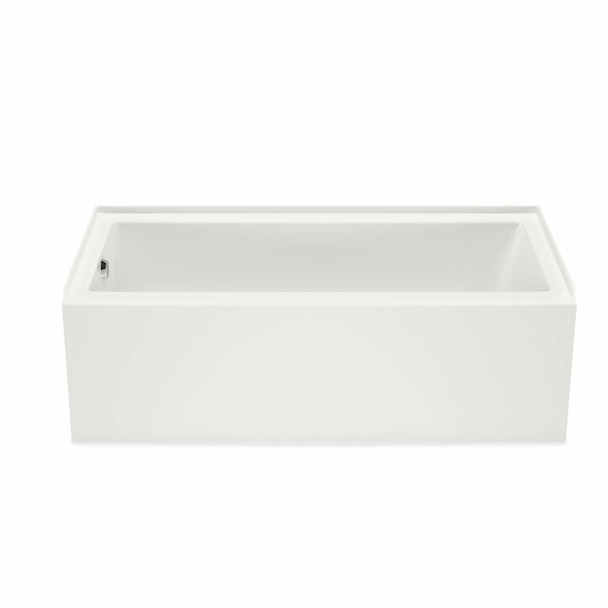 Bosca 6032 Acrylic Alcove Left-Hand Drain Bathtub in White