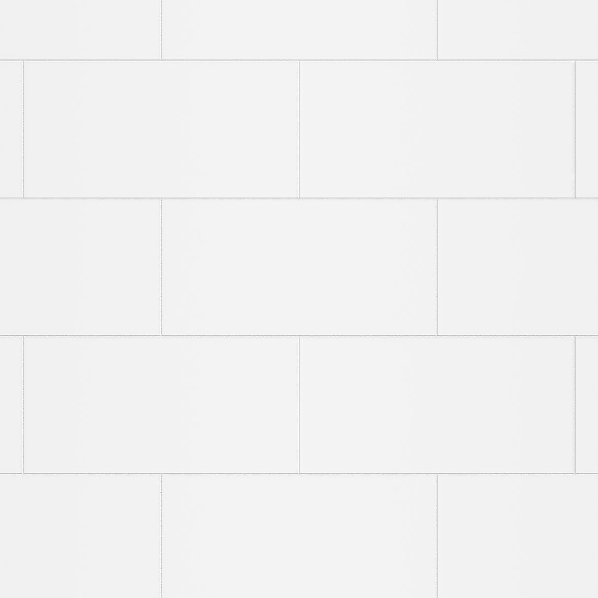 Denso 50 in. Solid Surface Glue up Back Wall in White