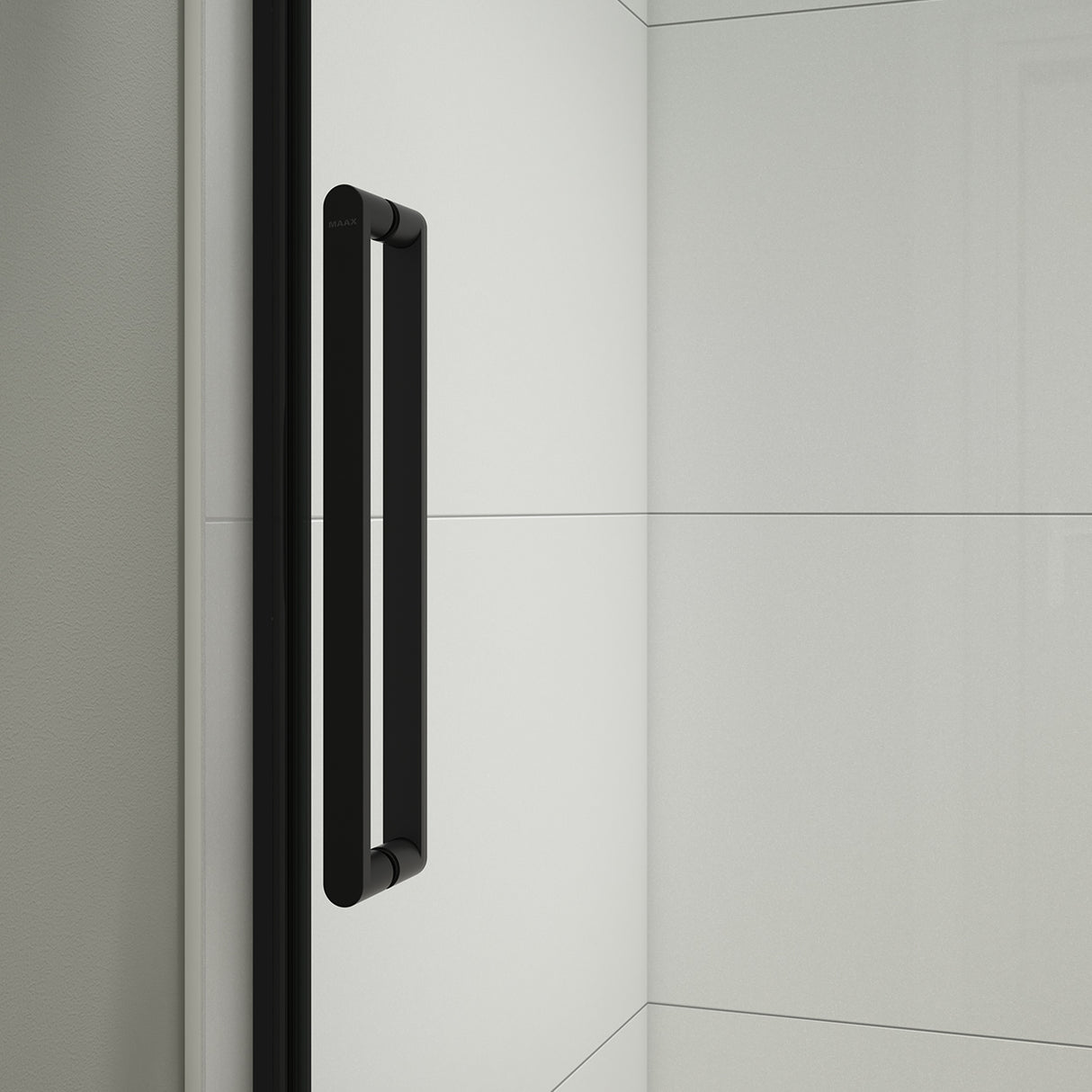Halo Pro 48 x 32 x 78 3/4 in. 8mm Sliding Shower Door for Corner Installation with Clear glass in Chrome
