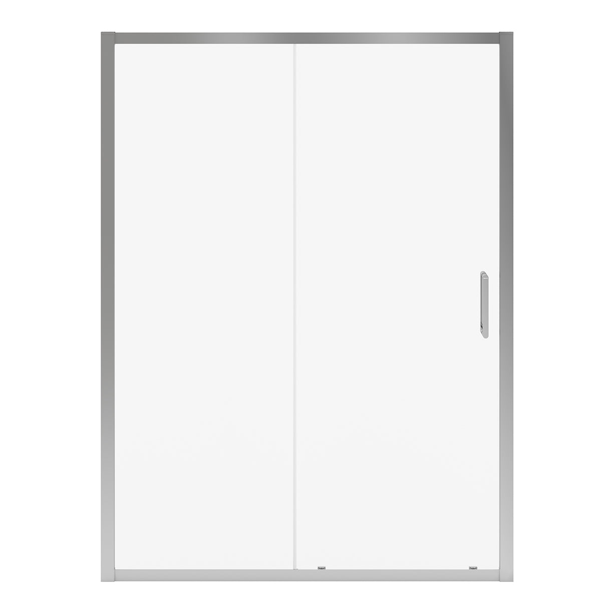 Connect Pro 57-58 ½ x 76 in. 6mm Sliding Shower Door for Alcove Installation with Clear glass in Chrome