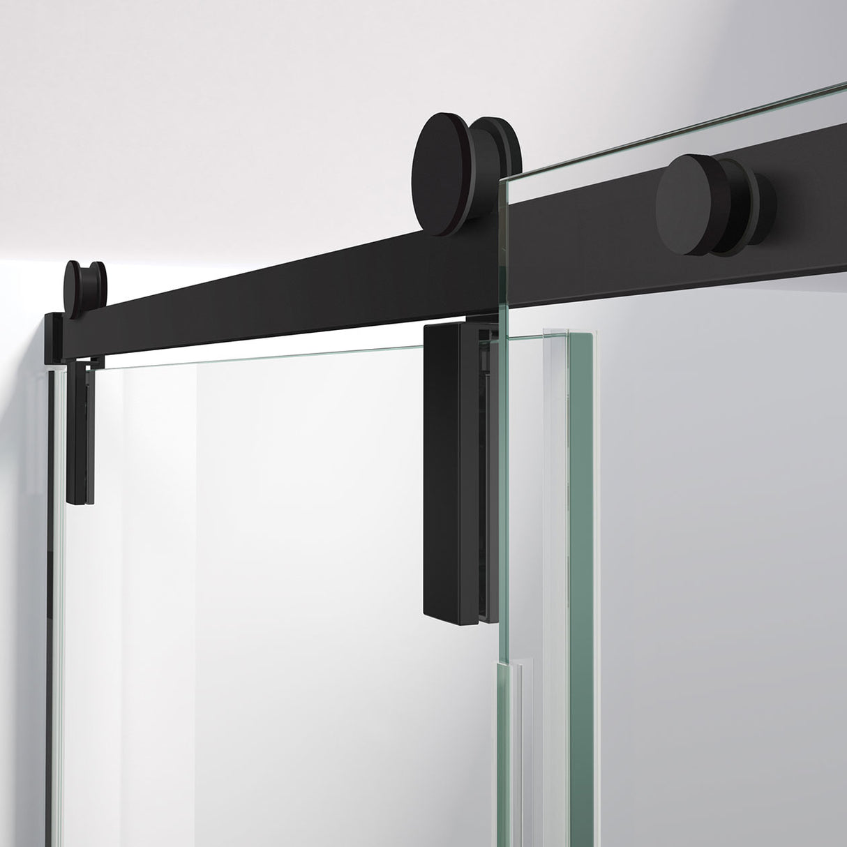 Nebula 44 ½-46 ½ x 78 ¾ in. 8mm Sliding Shower Door for Alcove Installation with Clear glass in Chrome