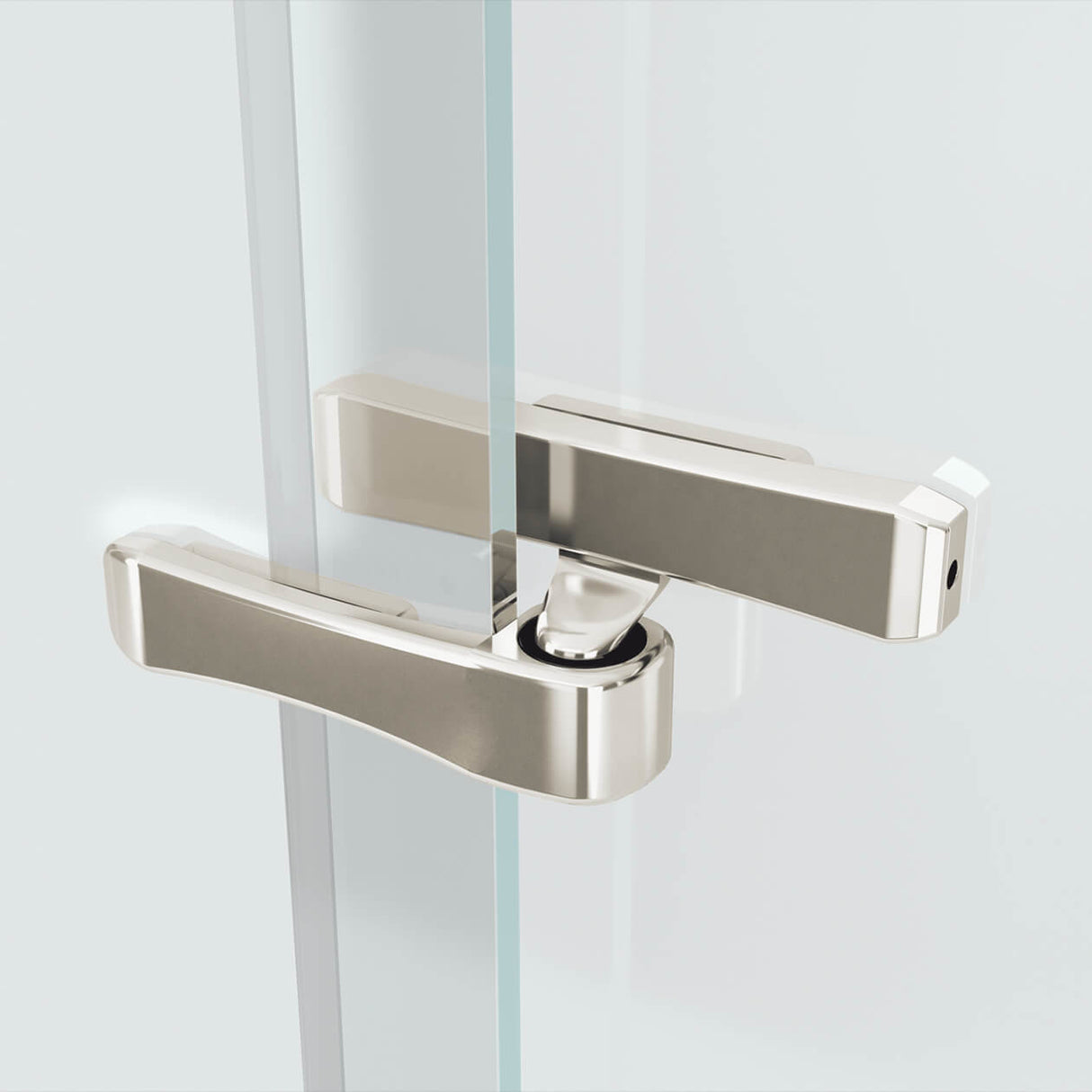 Reveal 71 32 ½-35 ½ x 71 ½ in. 8mm Pivot Shower Door for Alcove Installation with Clear glass in Chrome
