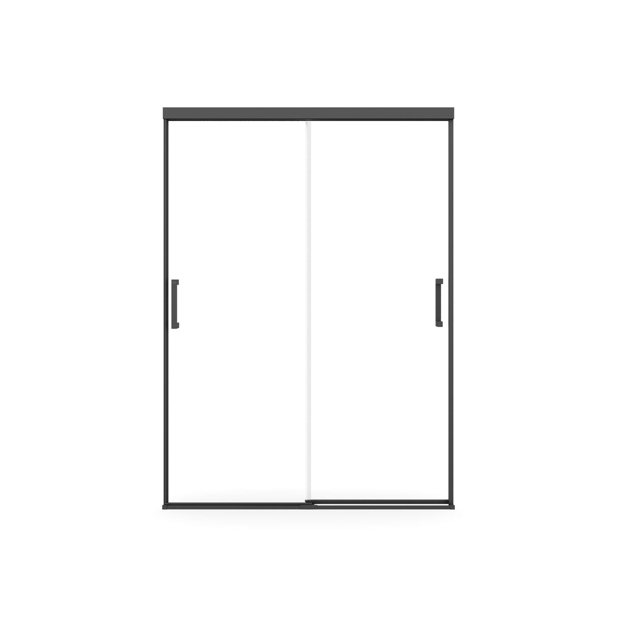 Incognito 74 51-54 x 74 in. 8mm Bypass Shower Door for Alcove Installation with Clear glass in Chrome