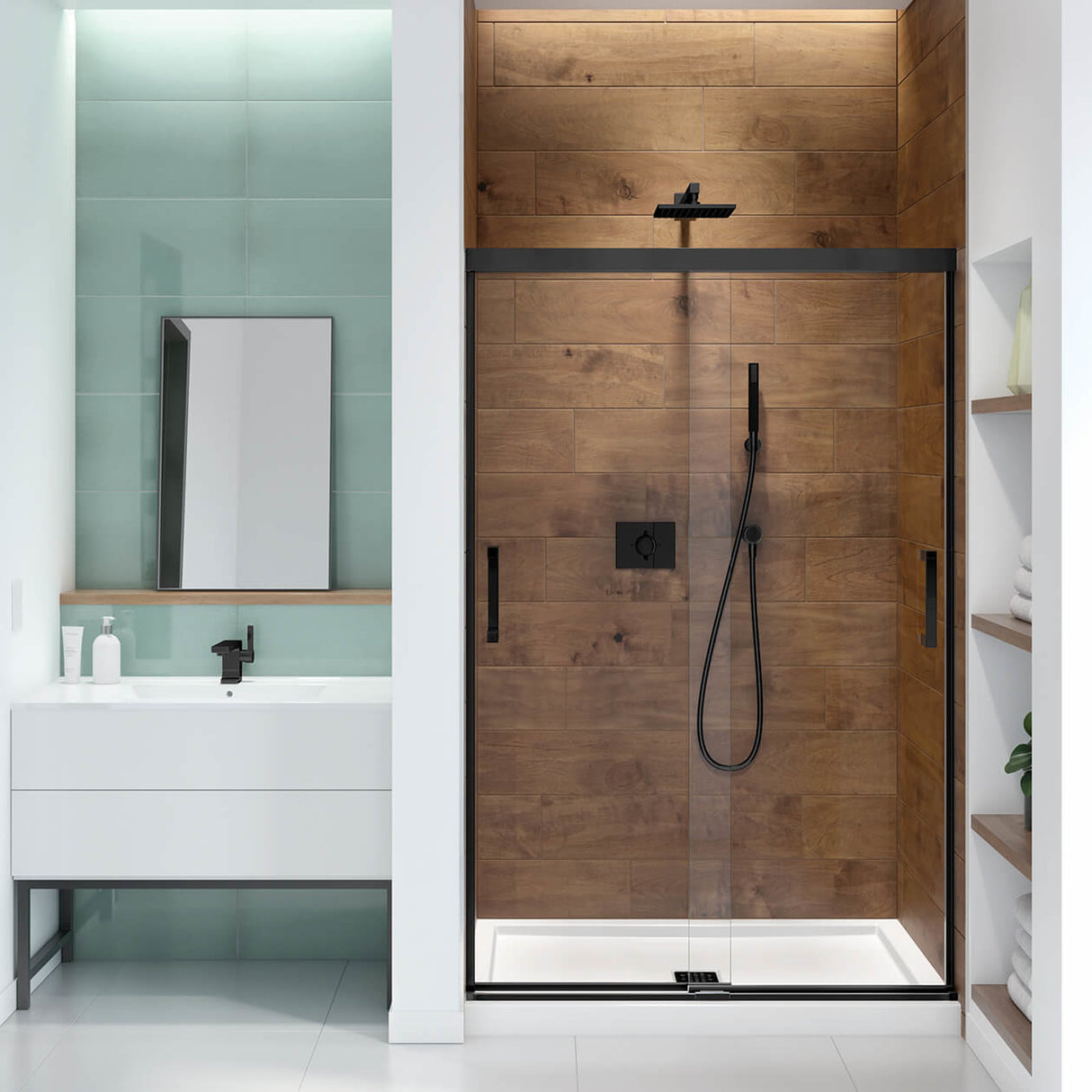 Incognito 70 44-47 x 70 1/2 in. 6mm Shower Door