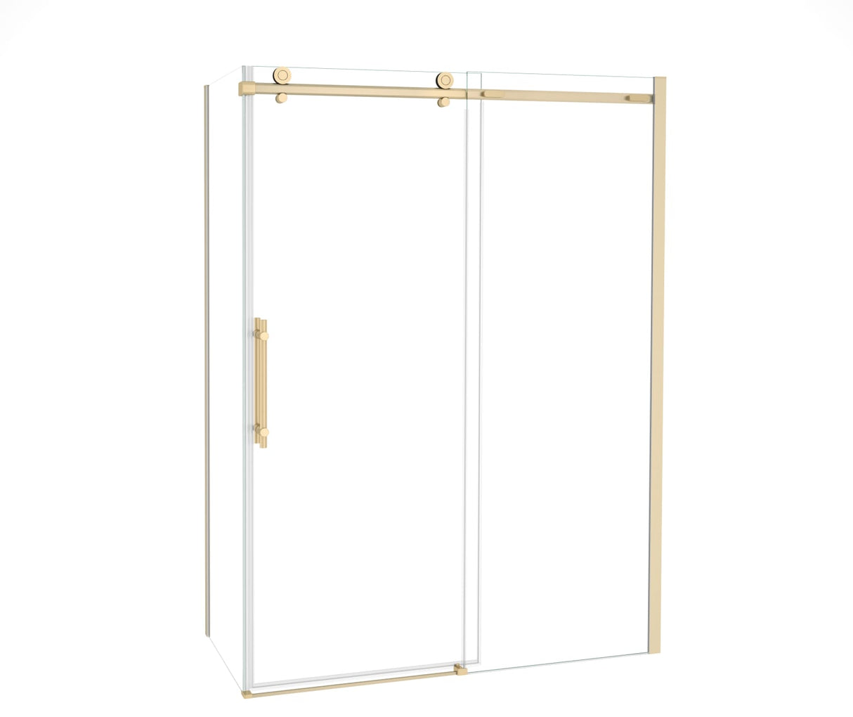 Odyssey SC 60" x 32" x 78" 8mm Sliding Shower Door for Corner Installation with Clear glass in Chrome