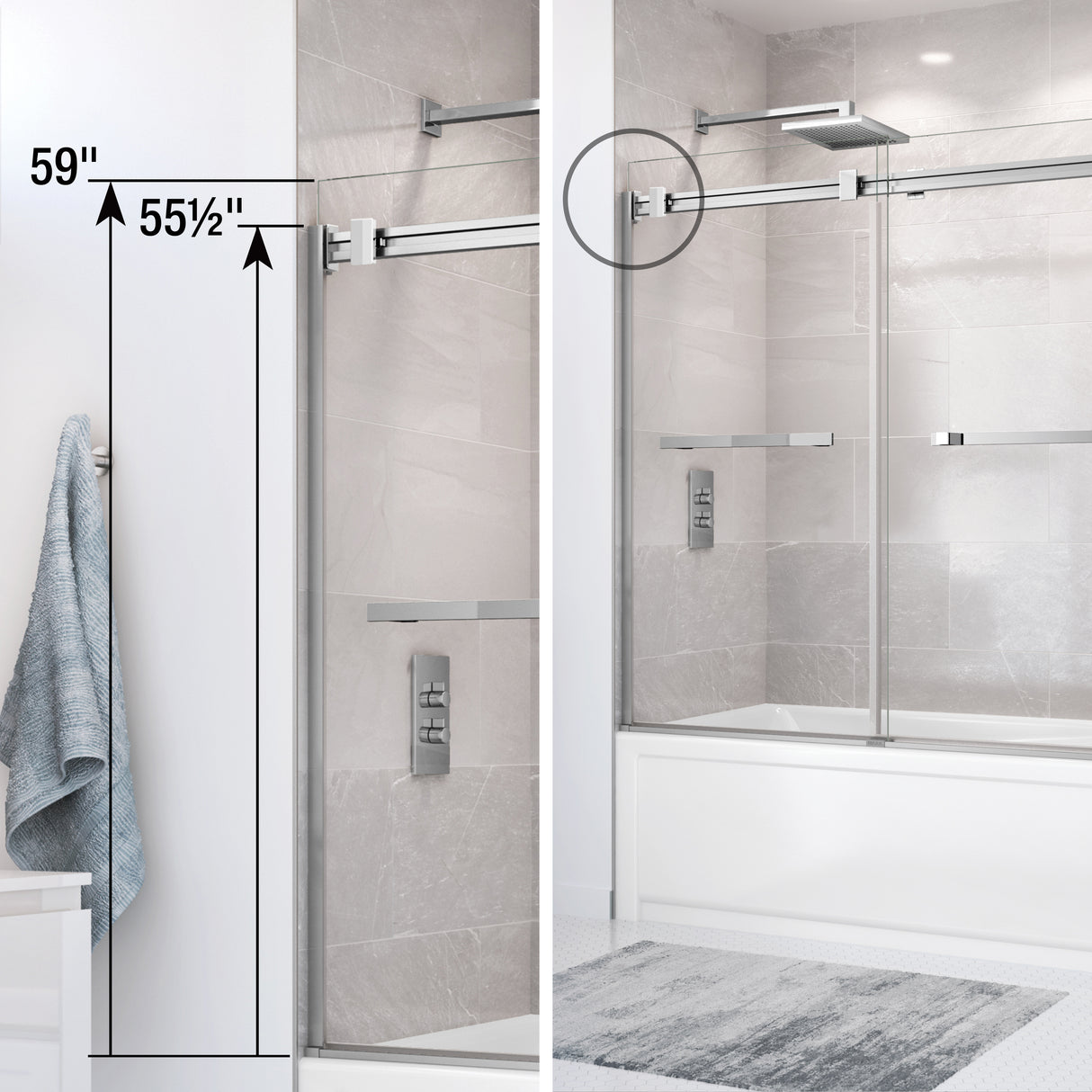 Duel 56-59 x 55 ½ x 59 - 8 mm