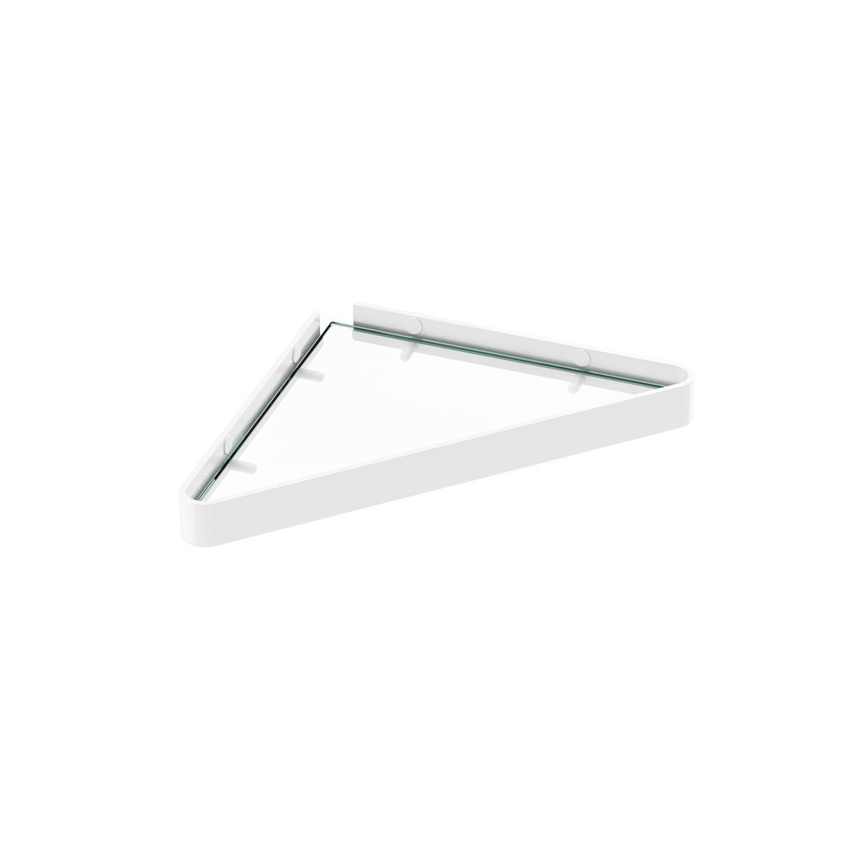 Manhattan Corner Shelf with Glass