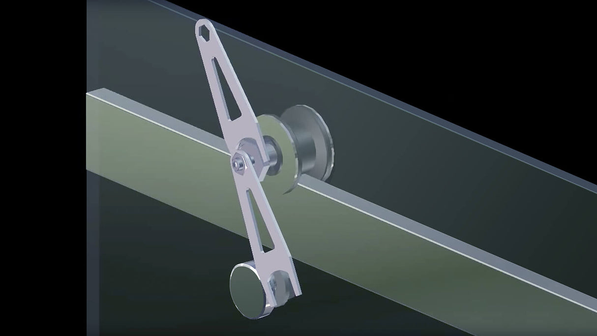 Luminescence 44 ½-47 x 70 ½-72 in. 6 mm Sliding Shower Door for Alcove Installation with Clear glass in Chrome