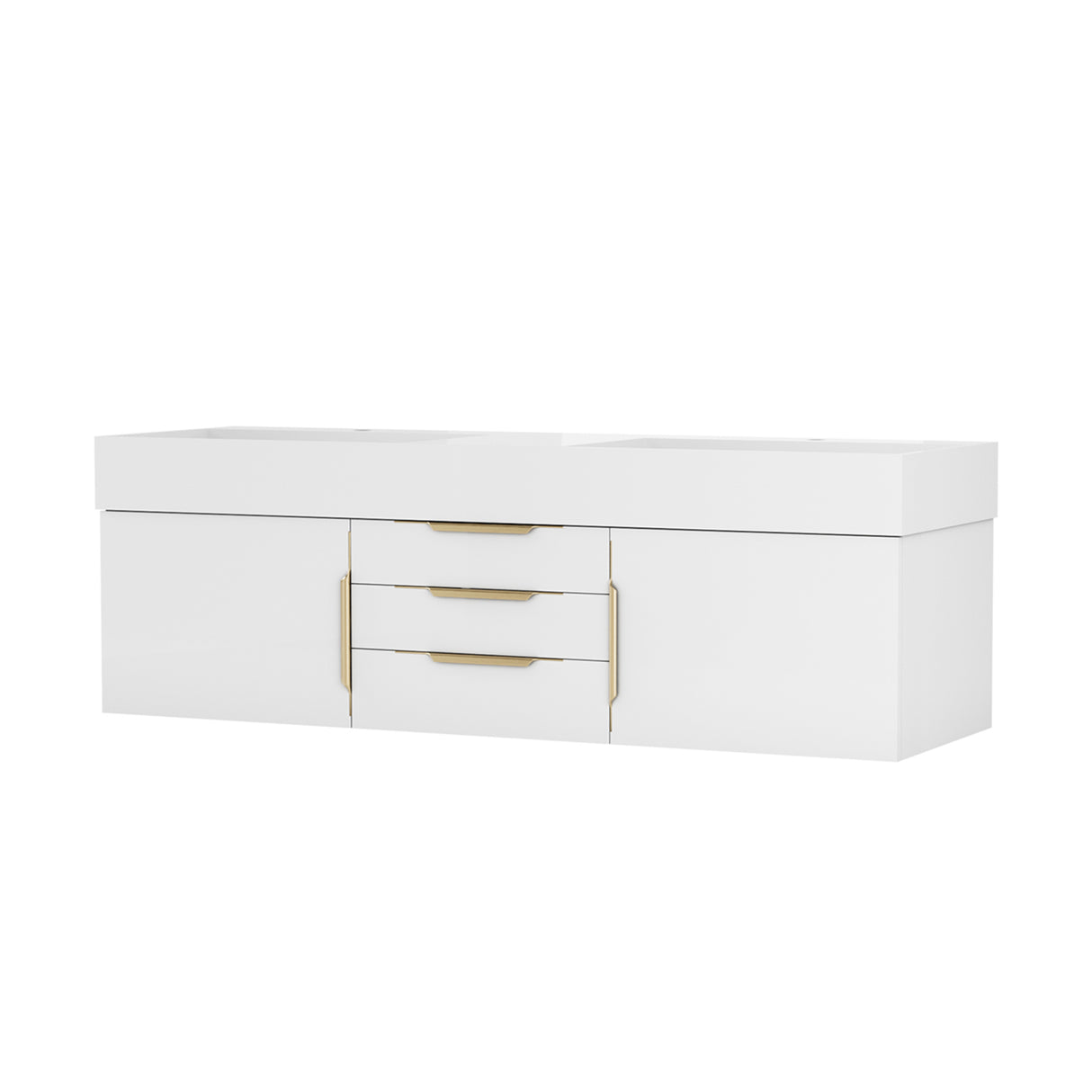 Zidea 60 in. Vanity
