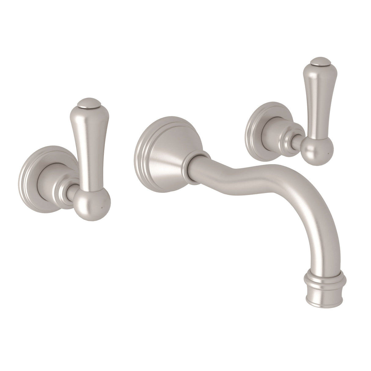 Georgian Era Wall Mount Lavatory Faucet Trim