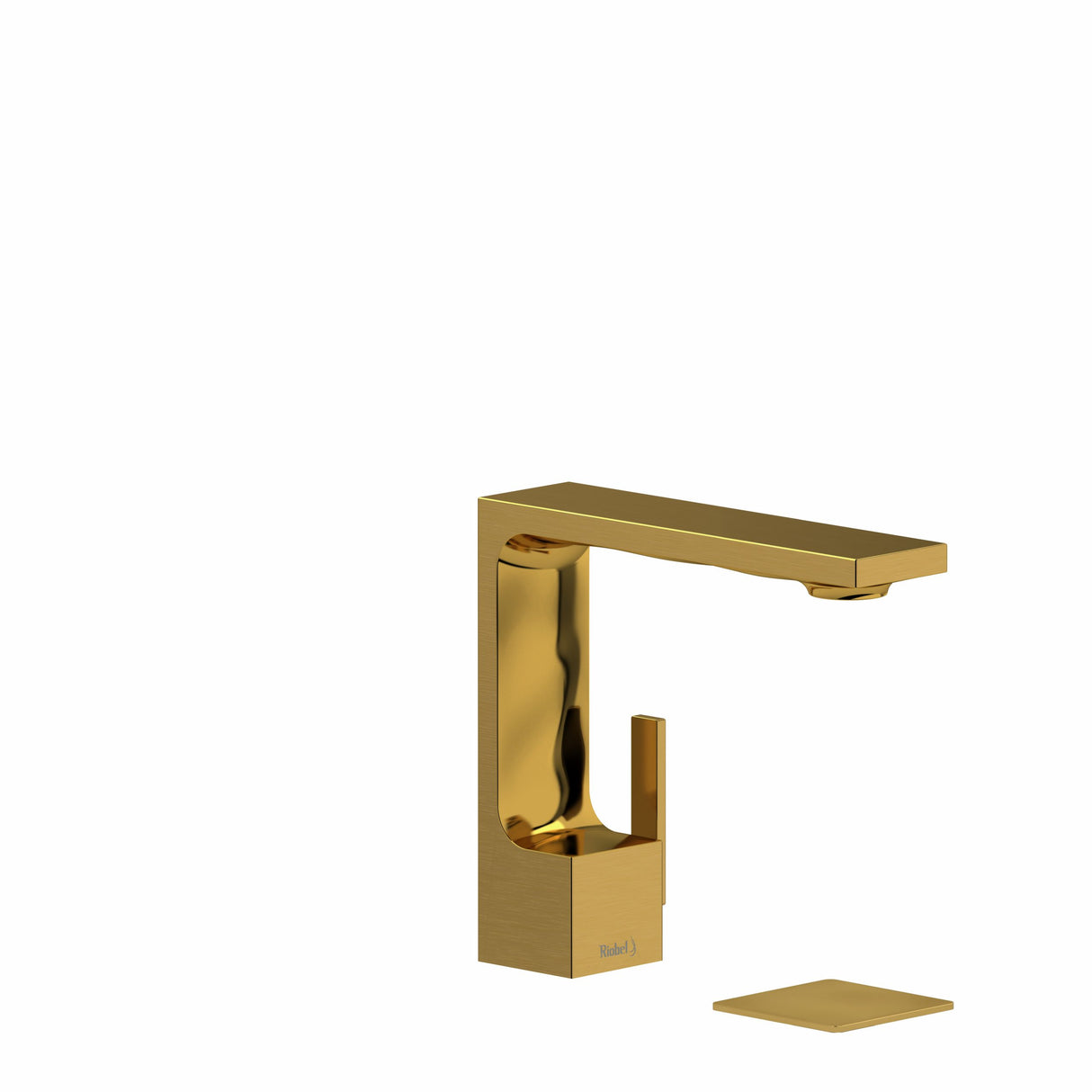 Single hole lavatory faucet