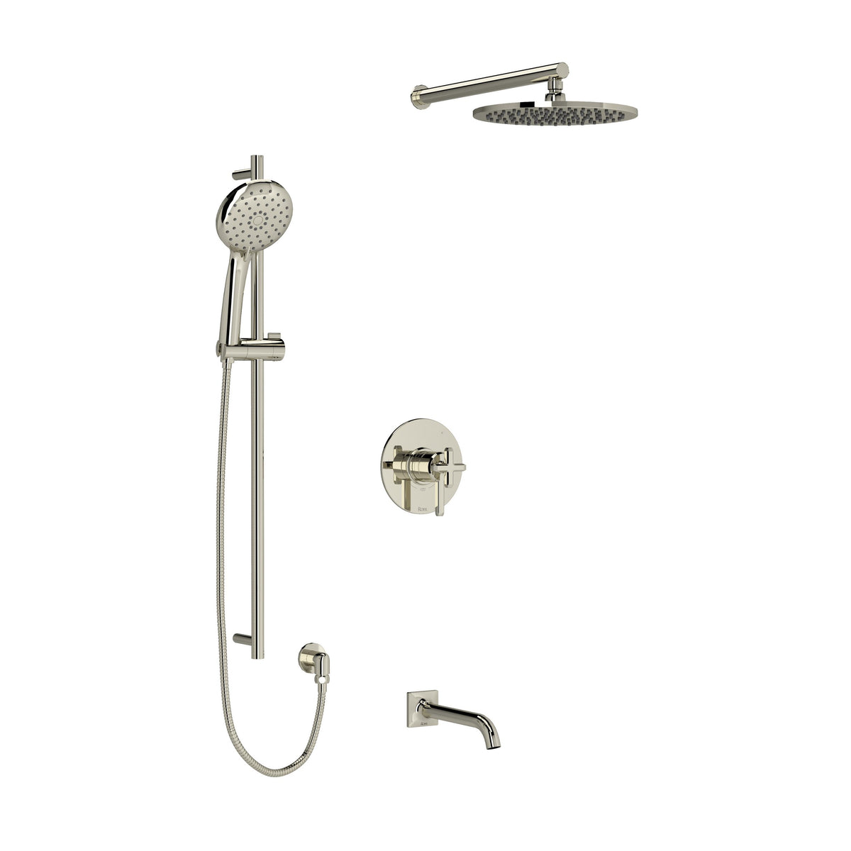 ROHL Apothecary Wall Mount Tub Spout Kit TKIT1345AP - image 4