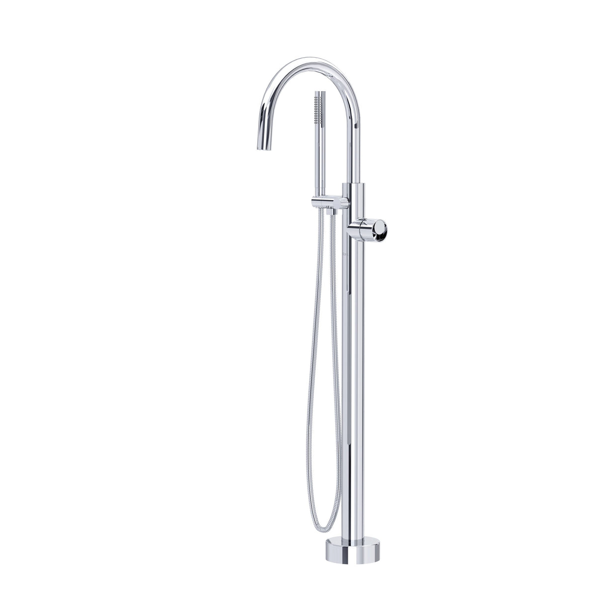 ROHL Eclissi Floor Mount Tub Filler Trim With C-Spout - image 1