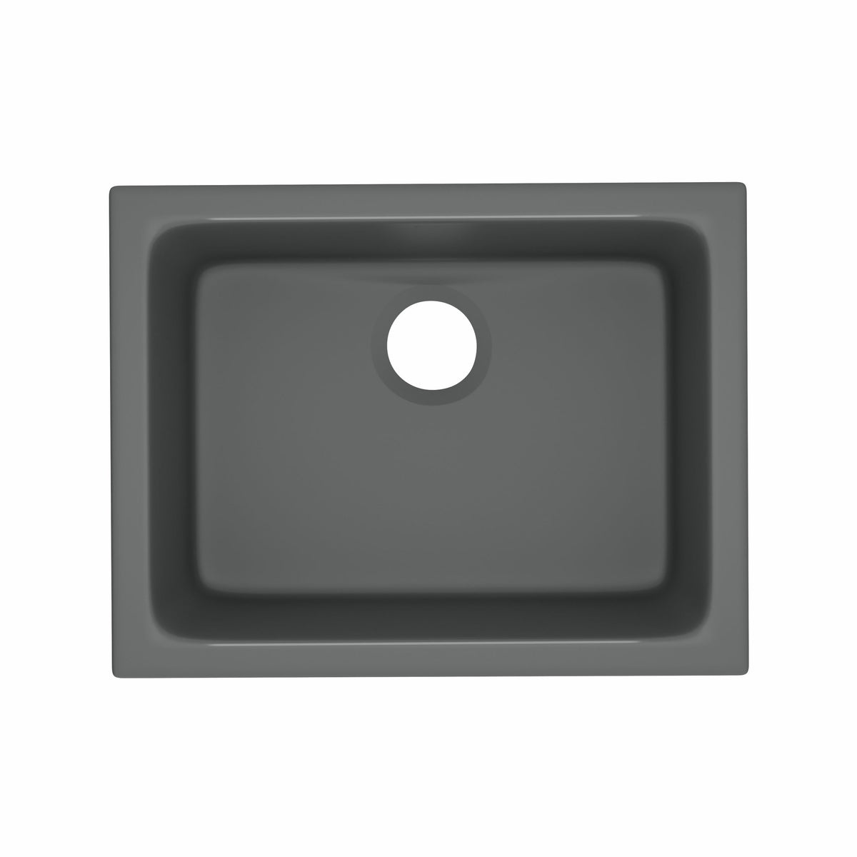 ROHL Allia 24" Fireclay Undermount Kitchen & Laundry Sink - image 2